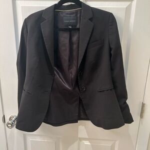 Banana Republic Wool Black Blazer